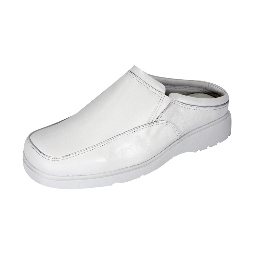 👟 24 Hour Comfort Todd Men's Wide Width Leather Step-in Clogs👟